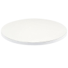 śr. 50 cm x wys. 1.2 cm Biały podkład pod tort bez wzoru - gruba podkładka do transportu i serwowania ciast