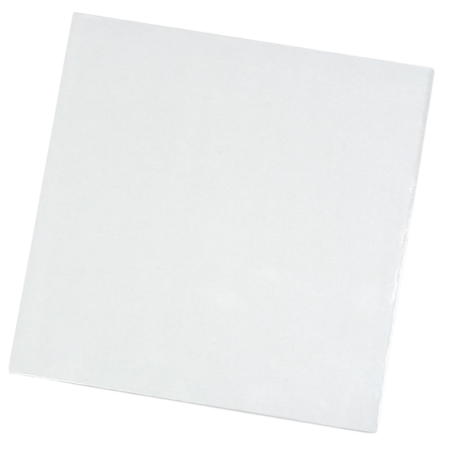 Biały kwadratowy podkład pod tort - bez wzoru - gruba podkładka do transportu i serwowania ciast