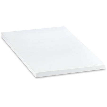 Biały kwadratowy podkład pod tort - bez wzoru - gruba podkładka do transportu i serwowania ciast