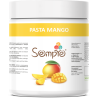 poglądowe zdjęcie opakowania produktu z etykietą producenta - pasta mango do lodów owocowych - Sempre Ingredients