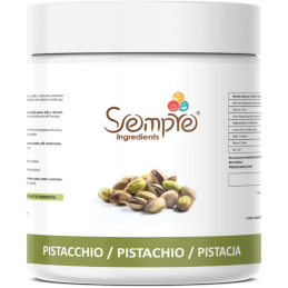 pasta 100% pistacji - zdjęcie poglądowe opakowania produktu z etykietą producenta - Sempre Ingredients