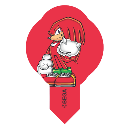 op. 600 szt. Wtykacze waflowe Sonic - 10 wzorów - dekoracja waflowa z bohaterami z bajek - nr. kat. 41313 Modecor