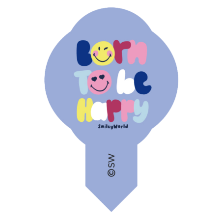 op. 600 szt. Wtykacze waflowe Smiley - 8 wzorów - kolorowa dekoracja waflowa - nr. kat. 40455 Modecor
