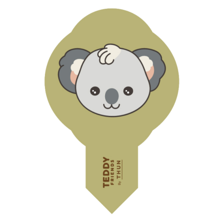 op. 600 szt. Wtykacze waflowe Teddy Friends by Thun - 5 wzorów - dekoracja waflowa z bohaterami z bajek - nr. kat. 41306 Modecor