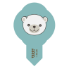 op. 600 szt. Wtykacze waflowe Teddy Friends by Thun - 5 wzorów - dekoracja waflowa z bohaterami z bajek - nr. kat. 41306 Modecor