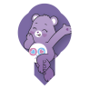 op. 600 szt. Wtykacze waflowe Care Bears - 8 wzorów - dekoracja waflowa z bohaterami z bajek - nr. kat. 40142 Modecor