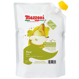 op. 1 kg Puree Gruszka - czysty przecier owocowy bez dodatku cukru - Mazzoni Ambient Puree