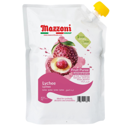 op. 1 kg Puree Liczi - czysty przecier owocowy bez dodatku cukru - Mazzoni Ambient Puree