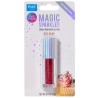 op. 3 g Red Ruby Magic Sparkles - opalizujący brokat spożywczy do kreatywnych dekoracji