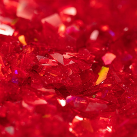 op. 3 g Red Ruby Magic Sparkles - opalizujący brokat spożywczy do kreatywnych dekoracji