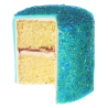 op. 3 g Island Lagoon Magic Sparkles - opalizujący brokat spożywczy do kreatywnych dekoracji