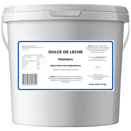 op. 7 kg Pastelero Dulce de Leche - naturalny krem kajmakowy do nadziewania i przekładania wyrobów cukierniczych