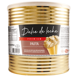 op. 3 kg Pasta Dulce de Leche - naturalny krem kajmakowy - pasta smakowa do lodów