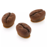 Caffè 30 Silikomart - zestaw do monoporcji - ziarna kawy - forma silikonowa z wykrojnikiem - poj. 30 ml x 15 porcji