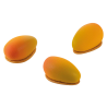 Mango 30 Silikomart - zestaw do owocowych monoporcji - forma silikonowa z wykrojnikiem - poj. 30 ml x 16 porcji