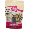 op. 0.25 kg Czarna polewa cukiernicza w postaci łatwych do rozpuszczania kawałków - Deco Melts Black Fun Cakes