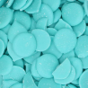 op. 0.25 kg Błękitna polewa cukiernicza w postaci łatwych do rozpuszczania kawałków - Deco Melts Light Blue Fun Cakes