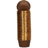 op. 50 szt. Brązowe foremki na muffiny - śr. 50 x wys. 39 mm - stabilne papilotki z rantem do pieczenia babeczek