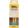 op. 50 szt. Niebieskie foremki na muffiny - śr. 50 x wys. 39 mm - stabilne papilotki z rantem do pieczenia babeczek