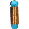 op. 50 szt. Niebieskie foremki na muffiny - śr. 50 x wys. 39 mm - stabilne papilotki z rantem do pieczenia babeczek