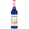 op. 0.7 l Syrop barmański o smaku gorzkich pomarańczy - Blue Curacao Le Sirop de Monin - szklana butelka