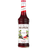 op. 0.7 l Syrop o smaku czerwonych owoców z nutą wanilii - Grenadine Le Sirop de Monin - szklana butelka