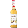 op. 0.7 l Syrop o smaku waniliowym - French Vanilla Le Sirop de Monin - szklana butelka