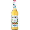 op. 0.7 l Bezcukrowy syrop o smaku orzechów laskowych - Sugar Free Hazelnut Le Sirop de Monin - szklana butelka