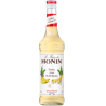 op. 0.7 l Syrop o smaku dojrzałych bananów - Yellow Banana Le Sirop de Monin - szklana butelka