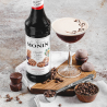 op. 0.7 l Syrop o smaku ciasteczek z czekoladą - Chocolate Cookie Le Sirop de Monin - szklana butelka