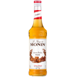 op. 0.7 l Syrop o smaku karmelizowanych migdałów - Praline Le Sirop de Monin - szklana butelka
