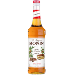 op. 0.7 l Syrop o smaku klasycznego włoskiego deseru - Tiramisu Le Sirop de Monin - szklana butelka