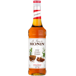 op. 0.7 l Syrop o smaku ciasteczek korzennych - Speculoos Le Sirop de Monin - szklana butelka