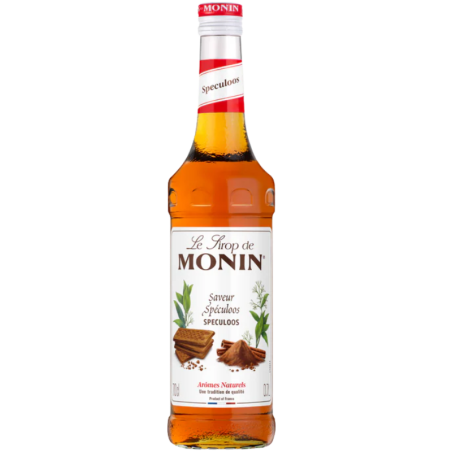op. 0.7 l Syrop o smaku ciasteczek korzennych - Speculoos Le Sirop de Monin - szklana butelka