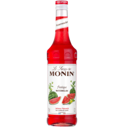 op. 0.7 l Syrop o smaku arbuzowym - Watermelon Le Sirop de Monin - szklana butelka