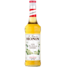 op. 0.7 l Syrop o słodko-kwiatowym smaku i aromacie kwiatów czarnego bzu - Elderflower Le Sirop de Monin - szklana butelka