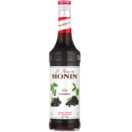 op. 0.7 l Syrop o smaku jeżynowym - Blackberry Le Sirop de Monin - szklana butelka