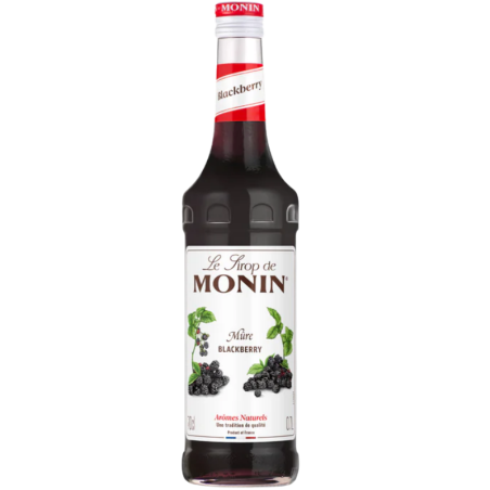 op. 0.7 l Syrop o smaku jeżynowym - Blackberry Le Sirop de Monin - szklana butelka