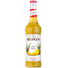 op. 0.7 l Syrop o soczystym smaku świeżego ananasa - Pineapple Le Sirop de Monin - szklana butelka