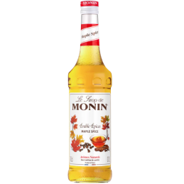 op. 0.7 l Syrop klonowy z przyprawami korzennymi - Maple Spice Le Sirop de Monin - szklana butelka