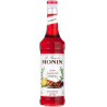 op. 0.7 l Syrop owocowy do sporządzania tradycyjnego hiszpańskiego napoju - Sangria Mix Le Sirop de Monin - szklana butelka