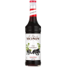 op. 0.7 l Syrop o smaku czarnej porzeczki - Blackcurrant Le Sirop de Monin - szklana butelka