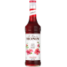 op. 0.7 l Aromatyczny syrop o smaku kwiatów hibiskusa - Hibiscus Le Sirop de Monin - szklana butelka
