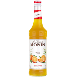 op. 0.7 l Syrop o smaku słodkich pomarańczy - Orange Le Sirop de Monin - szklana butelka