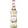 op. 0.7 l Syrop o smaku makaroników - ciasteczek migdałowych - Macaroon Le Sirop de Monin - szklana butelka