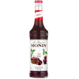 op. 0.7 l Syrop o smaku dojrzałych wiśni - Cherry Le Sirop de Monin - szklana butelka