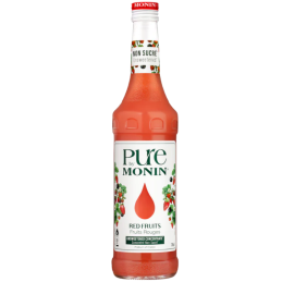 op. 0.7 l Czerwone owoce leśne - koncentrat do napojów bez dodatku cukru - Red Fruits Pure by Monin - szklana butelka
