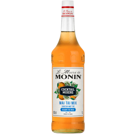 op. 1l Mai Tai Mix Le Mixeur de Monin - gotowa baza koktajlowa - szklana butelka