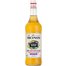 op. 1l Porn Star Martini Mix Le Mixeur de Monin - gotowa baza koktajlowa - szklana butelka