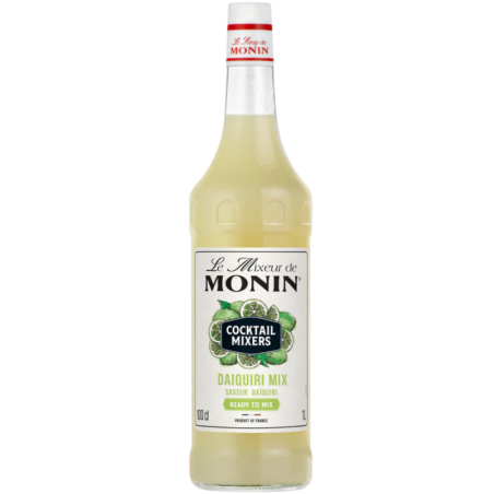 op. 1l Daiquiri Mix Le Mixeur de Monin - gotowa baza koktajlowa - szklana butelka